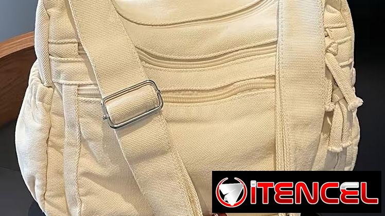 Disponible: Bolso Tote Vintage Multifuncional Múltiples Bolsillos | videojuegoshabana.com