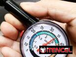 Medidor d aire analógico