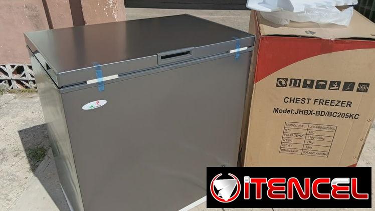 Neveras / freezer Jinghan de 7 pies • capacidad de 200L • incluye una cesta • garantia de 3 meses