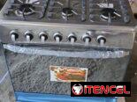 Cocinas con horno de 6 hornillas marcas RUDENKOV y LG. NUEVO. ENTREGA INMEDIATA