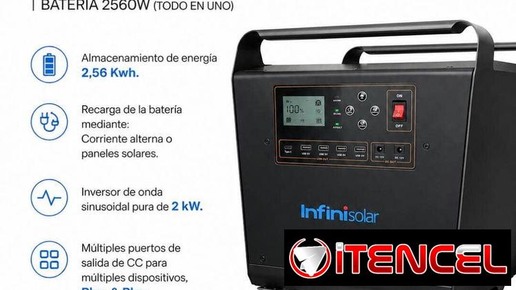 Estación de energía portátil Finisolar, Gangas!!