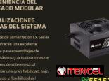 ⚡ Fuente de Poder ATX – 750W ⚡  Eficiencia certificada 80 PLUS Bronce | Semi Modular | Ventilador silencioso de 140 mm