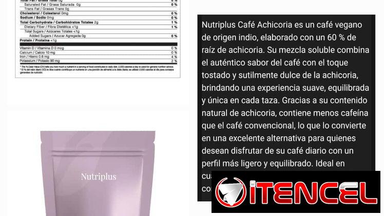 Deliciosa mezcla de café instantáneo y achicoria