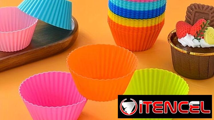 Moldes de silicona para cupcakes. 200cup cada uno