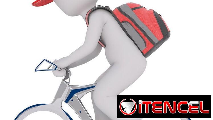Mensajero en bicicleta