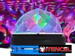 Luz de bola de discoteca RGB
