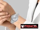 RELOJ CITIZEN ECODRIVE CLASSIC CRYSTAL (EO1181-55A) DE MUJER , 34MM EN ACERO INOXIDABLE , CON BISEL DE PIEDRAS 58049738