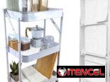 🛒 Carrito Organizador Plegable con Ruedas – Orden práctico y elegante!