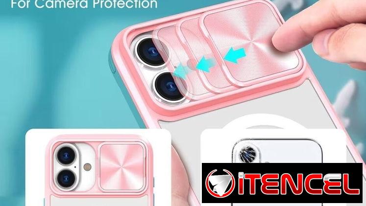 ☎️53544655 🛵 Entrega Disponible ⭐Funda Magnética para iPhone 17 con Cubierta Deslizable para Cámara ⭐