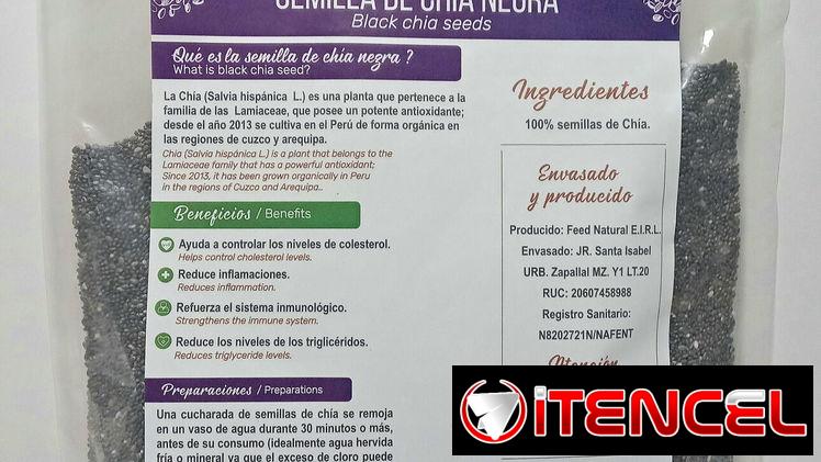 Semilla de Chia negra