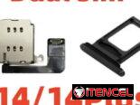 Tengo los dispositivos porta sim dual para todos los modelos de iPhone del 11 al 15 pro Max!! Use 2 líneas a la vez.