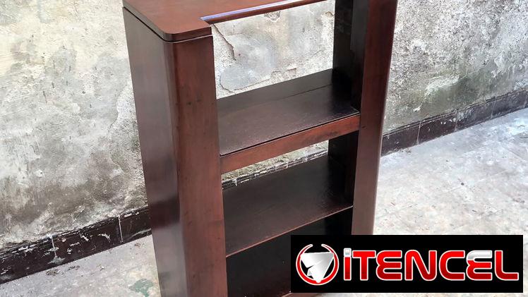 ⚜️ Librero pequeño antiguo restaurado • Entrega incluida 🚛