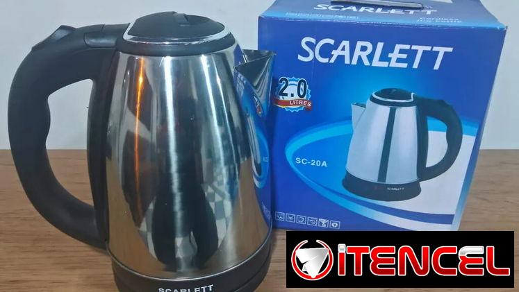 Hervidor Eléctrico SKALETT de 2 Litros. TOPWIT