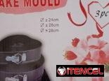 Moldes para cake desmontables
