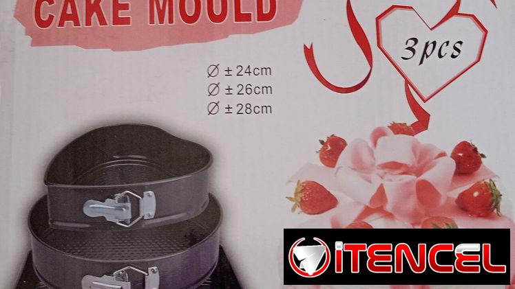 Moldes para cake desmontables