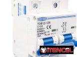 Breaker DC (Corriente Directa) TOMZN , de 125A de 2 polos (Vedado)
