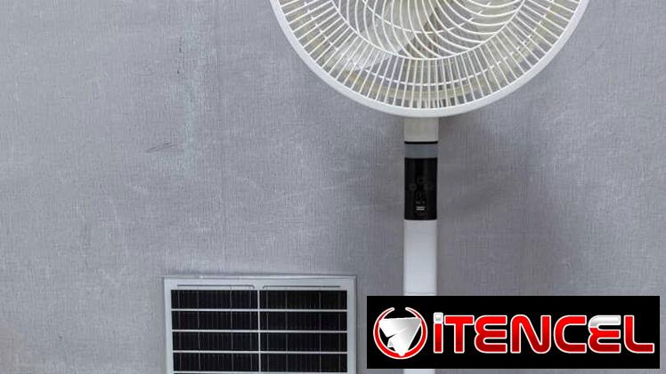 Ventilador Recargable Digital Sanumo