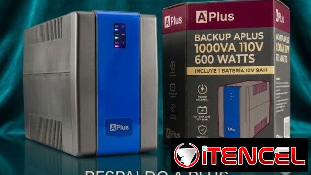 POR TIEMPO LIMITADO BACKUP UPS 1000 VA 600 W 110V NEW EN CAJA USTED LO ESTRENA 2 BATERÍAS INCLUIDAS DE 12V 7AH INCLUIDAS