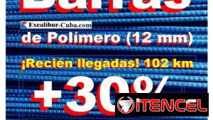 CABILLAS 12mm desde 1.0usd/m