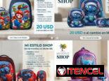 Mochilas, juegos con merenderos y demás de 9, 15 y 20 usd
