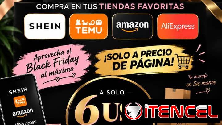 !!!Black friday está aquí, compras online, compramos por ti y de a-fuera