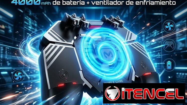 ​🎮 MANDO PARA TELÉFONO MEMO 6-FINGER CON VENTILADOR — ¡DOMINA CADA PARTIDA! 🇨🇺🔥 — foto 1