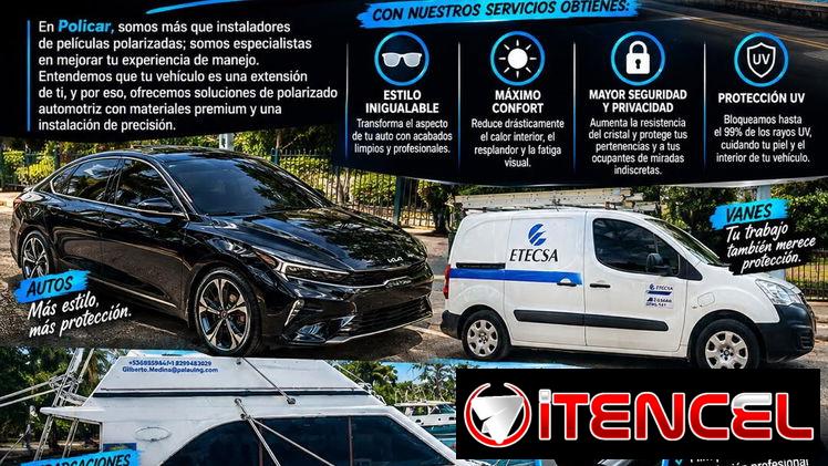 POLICAR | Polarizado Profesional para Autos, Vanes y Embarcaciones en El Vedado o a domicilio 🚗✨