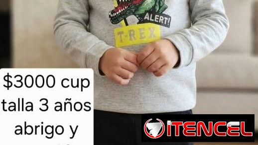 Abrigo y pantalón para niños de 3 o 4 años