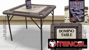 Mesa plegable para Domino.