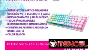 🎮 Teclado Óptico Roccat Vulcan II Mini –  70 USD