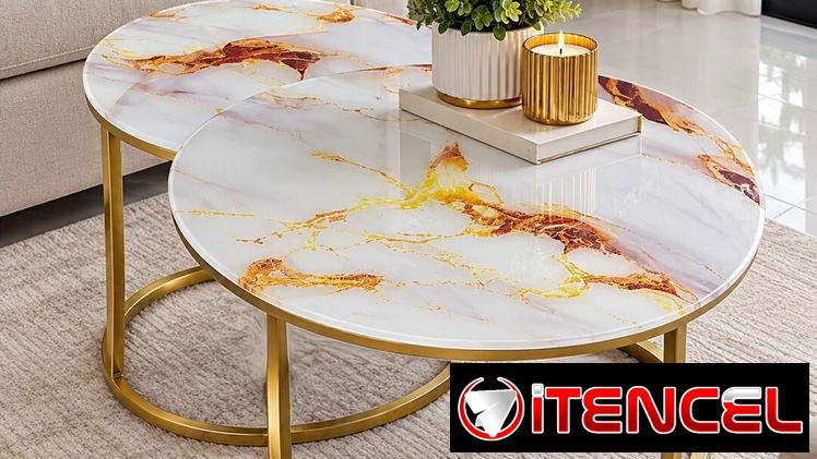 Mesitas doradas 100usd