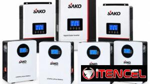 Inversores y baterías Sako