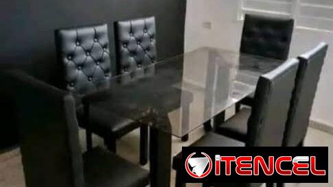 Comedores tapizados de 4 de 6 y de 8 sillas 🔥 — foto 1
