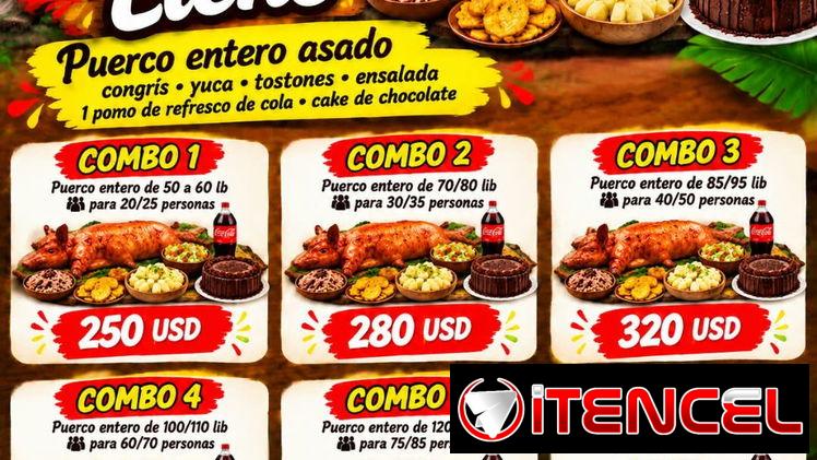 Combos de comidas criollas