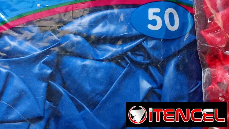 Paquetes de Globos Varios colores. 50 globos cada paquete