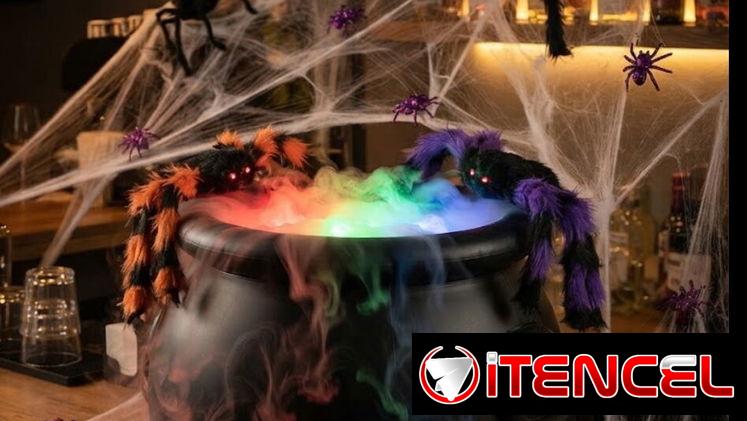 🕷️🎃 Combo de decoración Haloween 🧙‍♀️ Para barras, bares y cafeterías