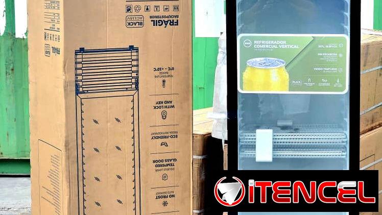 NEVERA EXHIBIDORA VERTICAL PREMIER – 13.3 PIES