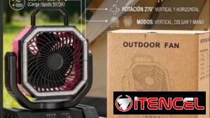 Ventilador Recargable F6S P0292-AV006