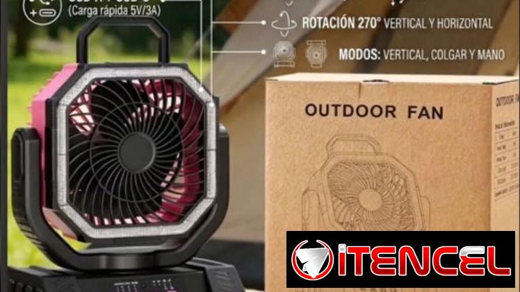 Ventilador Recargable F6S P0292-AV006