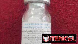 Penicilina cristalina con el agua (bulbo)-$800 H.E