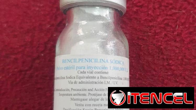 Penicilina cristalina con el agua (bulbo)-$800 H.E