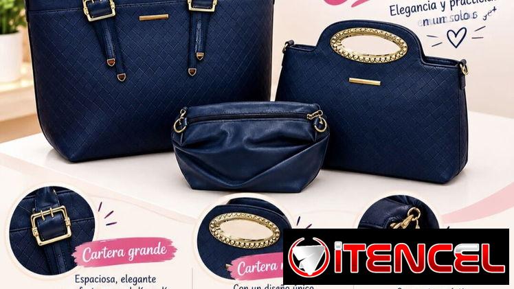 Cartera un set de 3