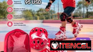 Patines, casitas, protector de cuna, escritorios y más para niñas y niños