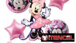 Set de 5 Globos Minnie M1(TC)