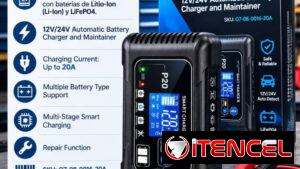 Cargador de 12volt 20amp