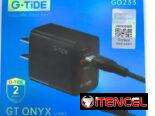 Cargador Androide TURBO Carga rapida GaN de 2 puertos y 22.5W $3500