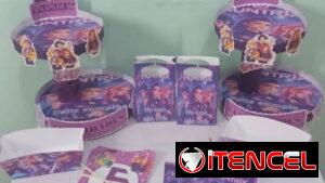 Artículos persolanizados para cumpleaños