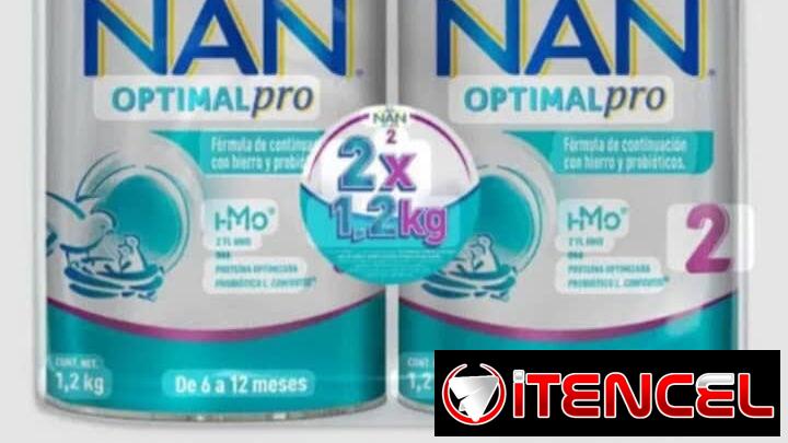Nan 2 de 1,2 kg en 65 USD