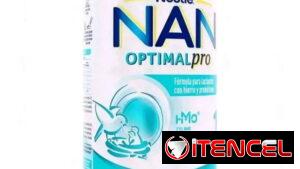 Leche NAN formula para lactantes con hierro y probióticos en 60 usd o al cambio de 1.2 kg