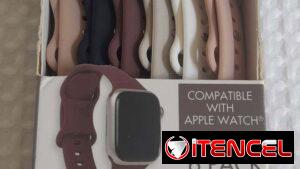 BANDAS DE SILICONA PARA SMART WATCH.  (APPLE)
